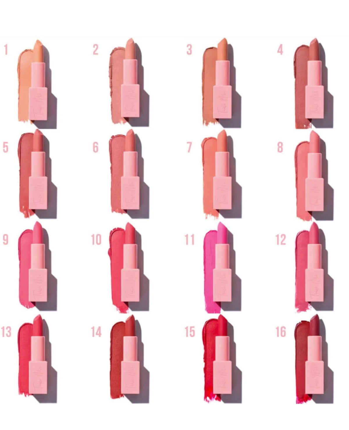 Beauty Creations Soft Matte Lipsticks